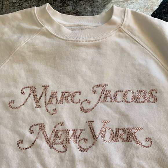 Marc Jacobs Sweatshirt Rhinestones - Picture 2 of 7